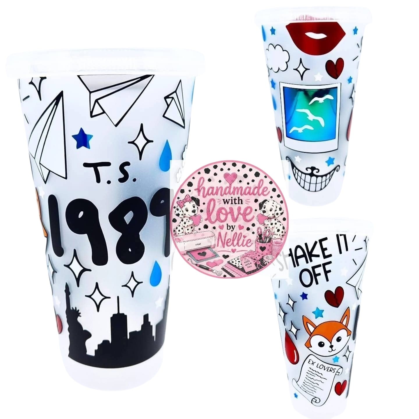 Taylor Swift 1989 Album Inspired 24oz Cold Cup