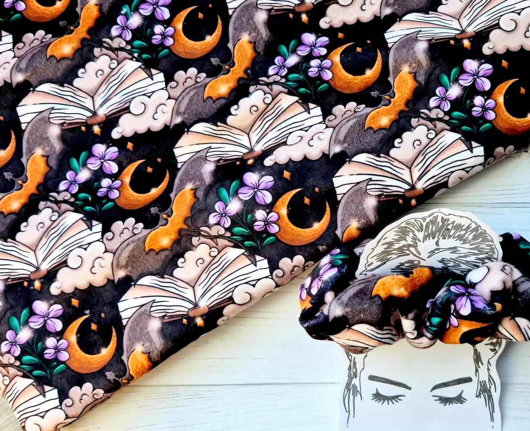 Fourth Wing Dragons Handmade Scrunchie