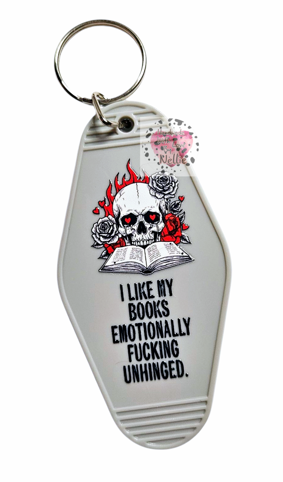 Emotionally Unhinged Keyring