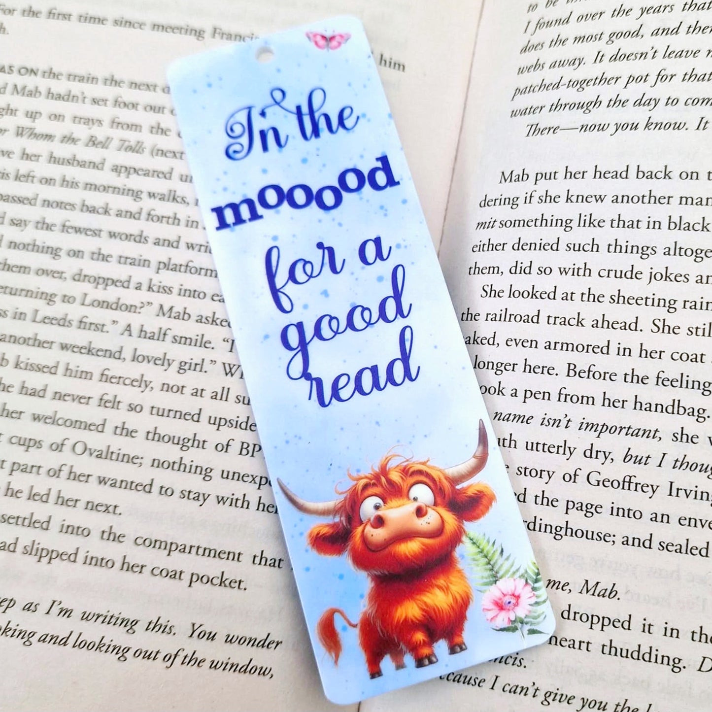 Highland Cow Bookmarks