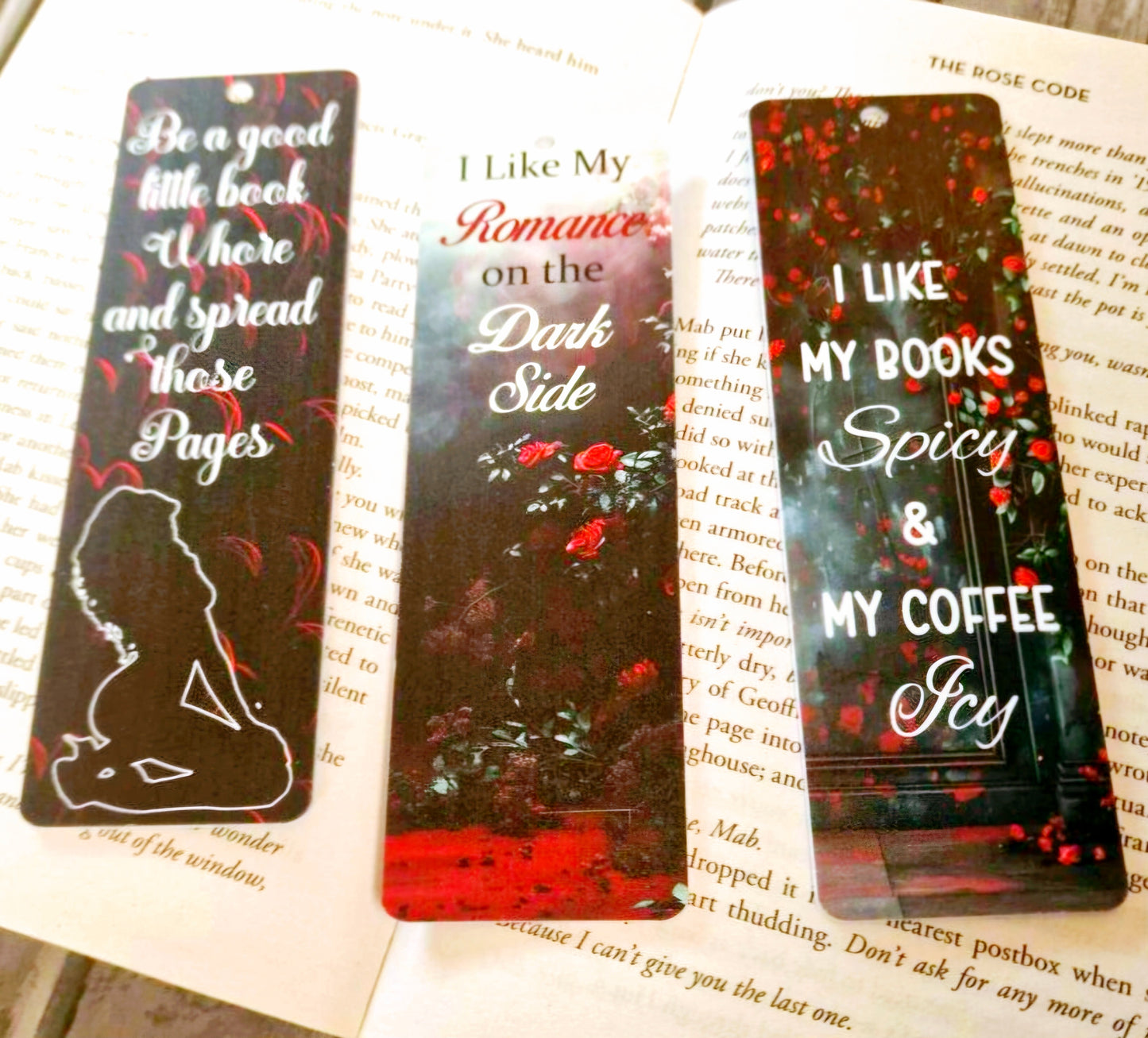 Dark Romance Bookmarks