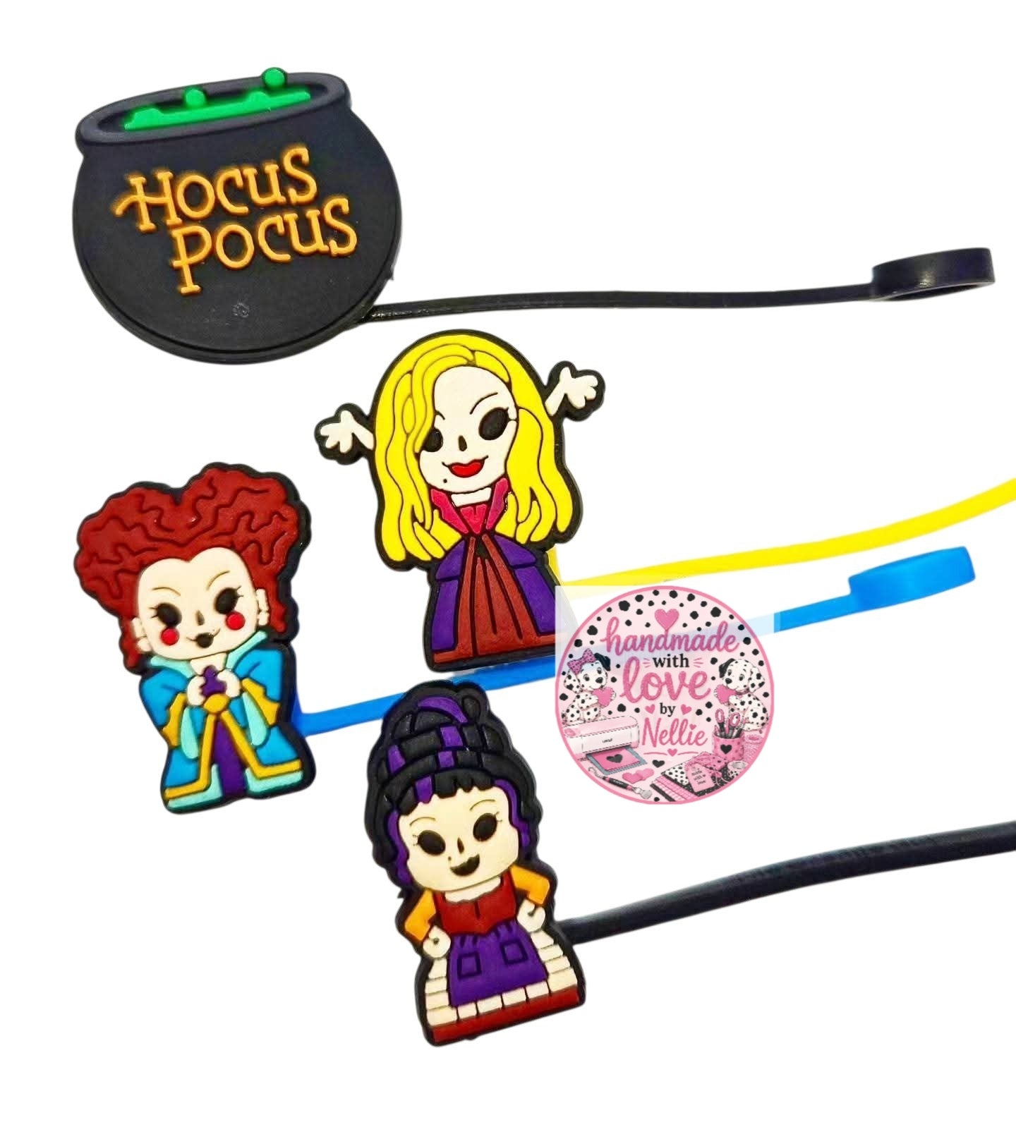 Hocus Pocus Straw Toppers