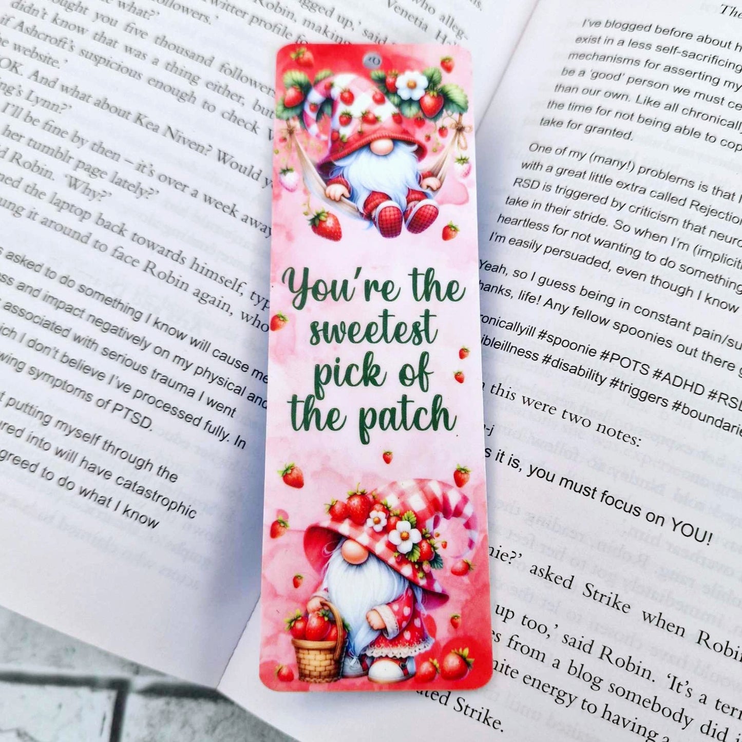 Strawberry Cuties Bookmarks