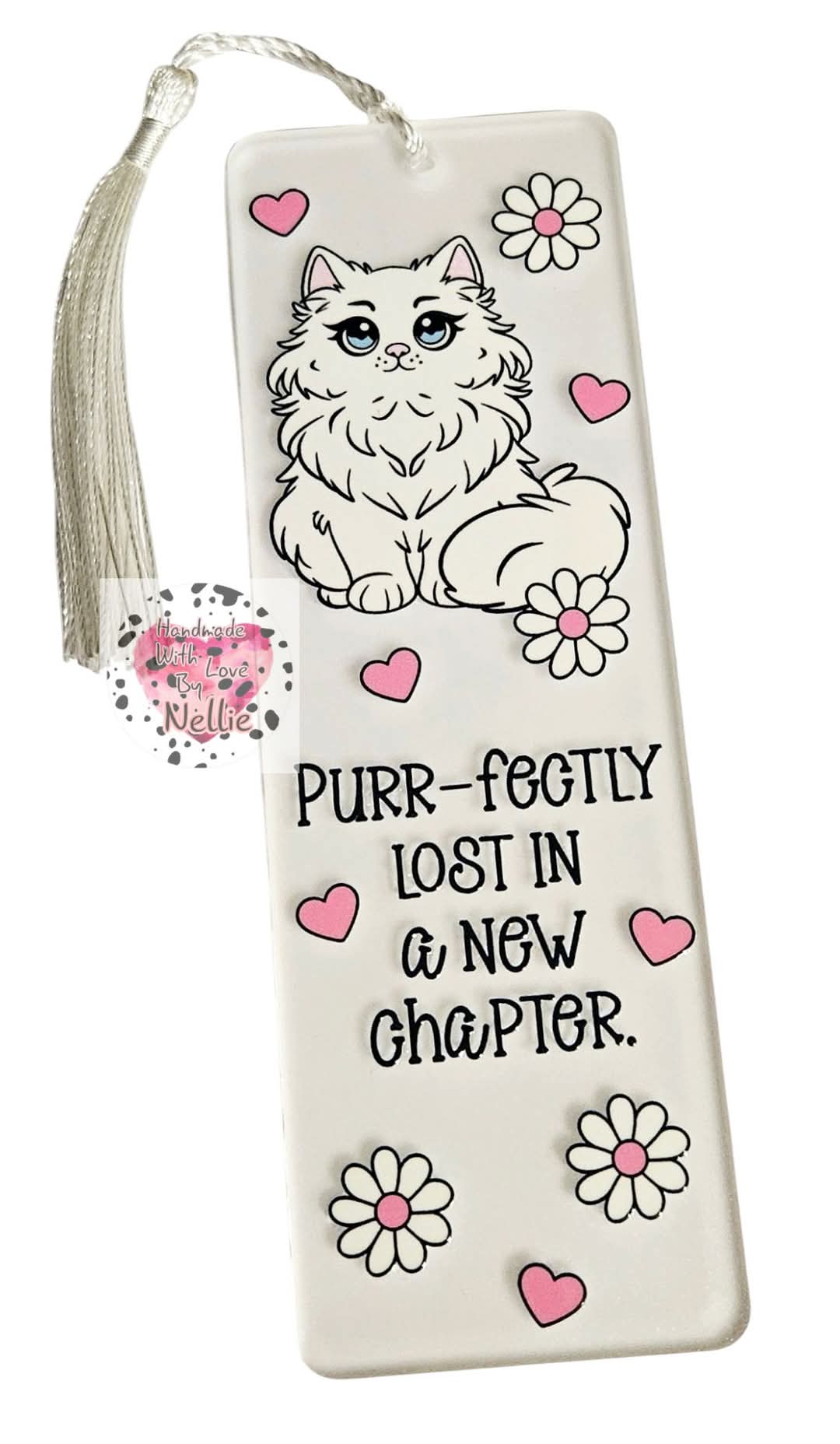 Purr-Fectly Lost In a New Chapter Bookmark