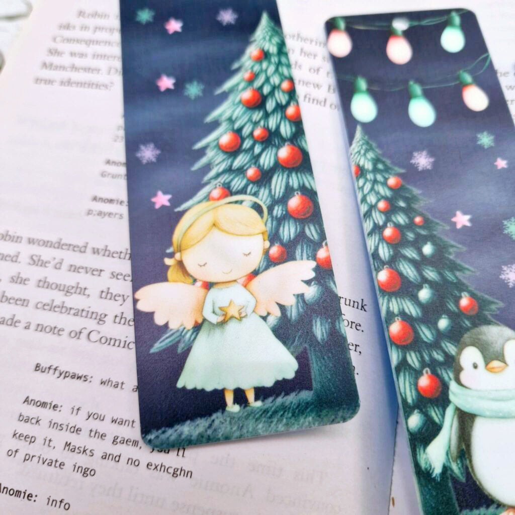 Night Sky Christmas Bookmarks