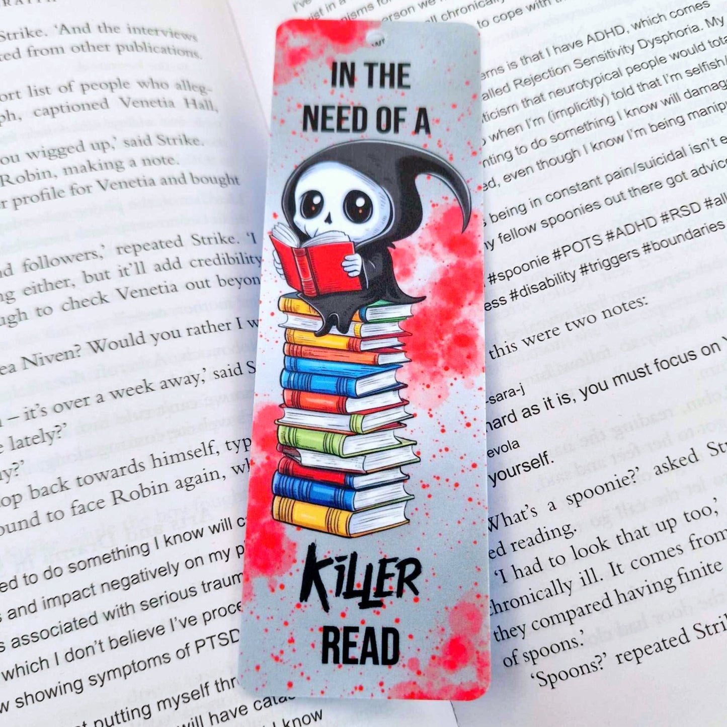 Thriller Bookmarks
