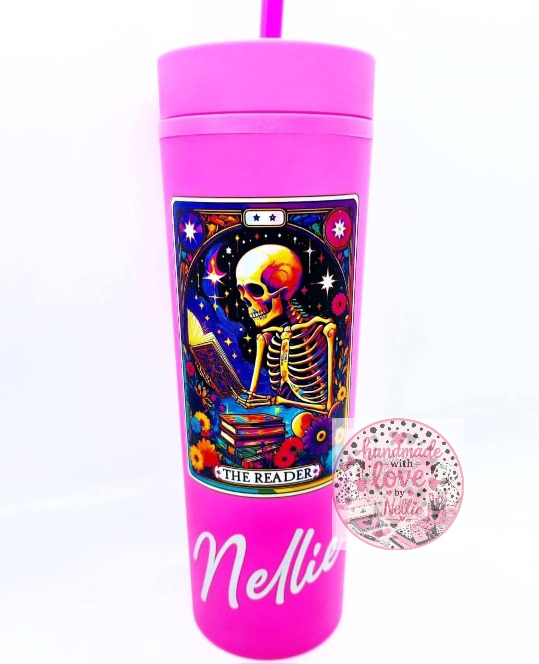The Reader Tarot Card Tumbler/Cold Cup