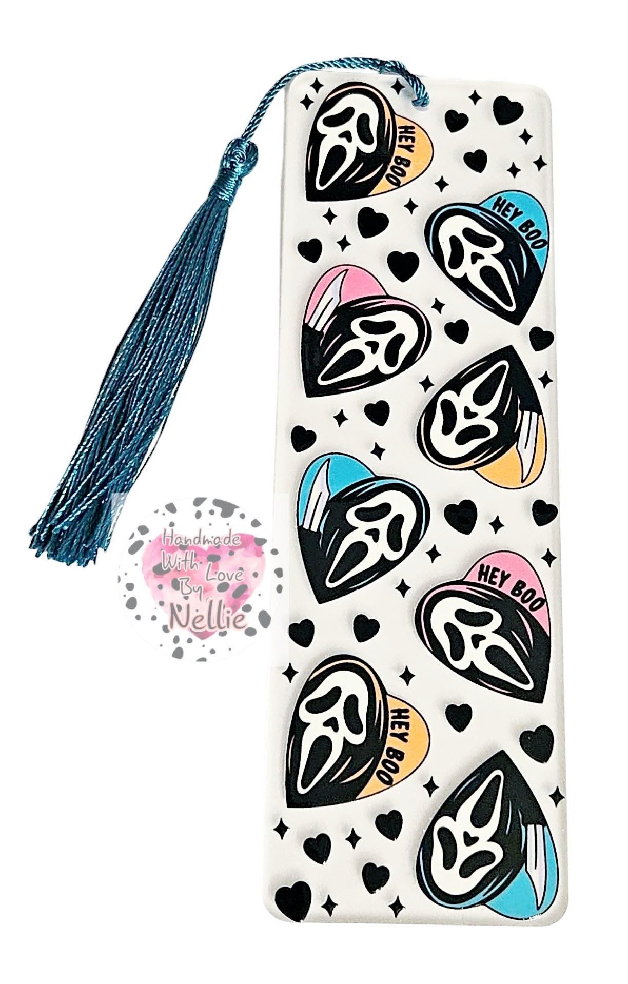 Hey Boo Ghosties Acrylic Bookmark
