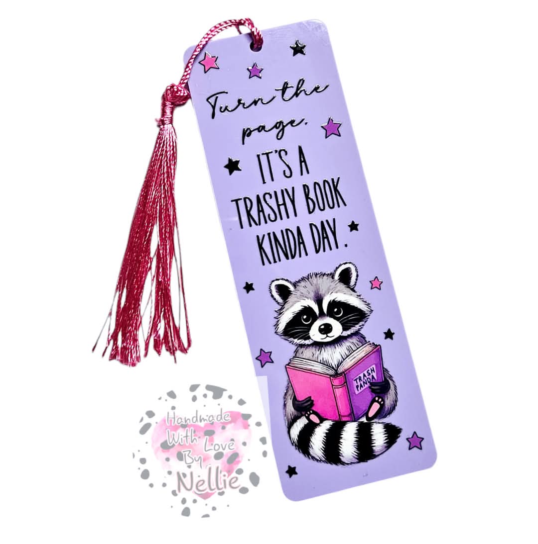 A Trashy Book Kinda Day Acrylic Bookmark