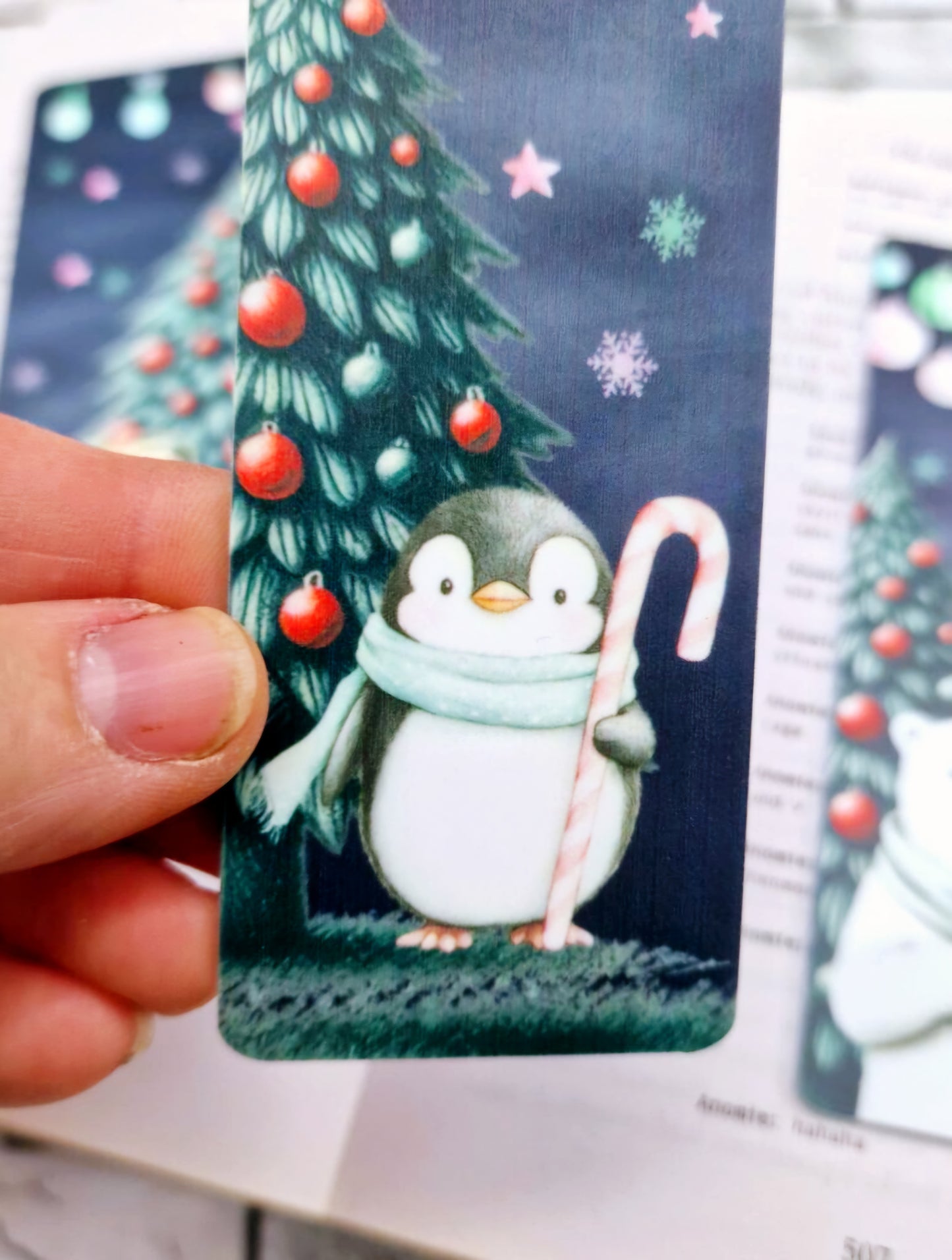 Night Sky Christmas Bookmarks
