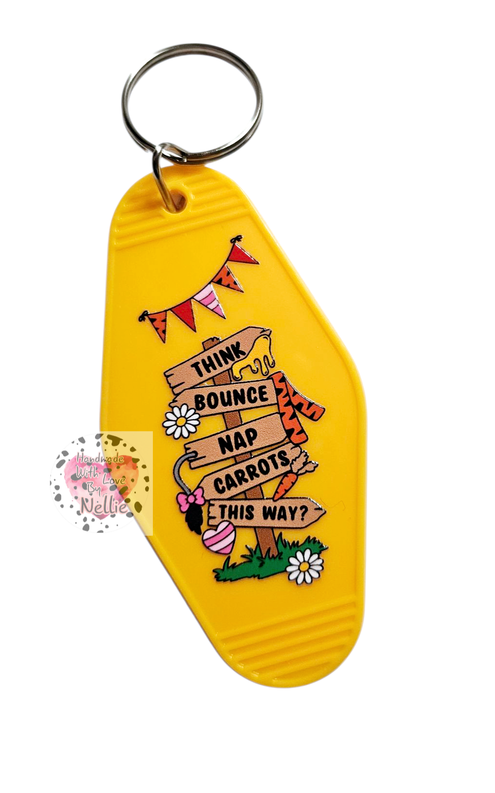 Follow The Honey Keyring