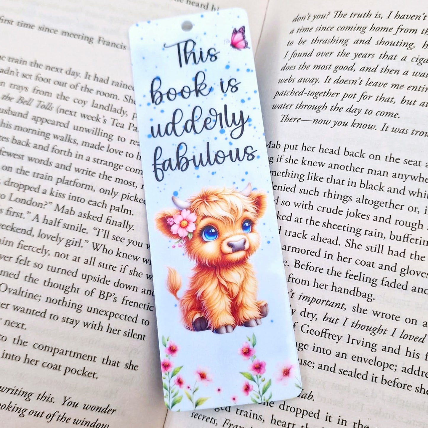 Highland Cow Bookmarks