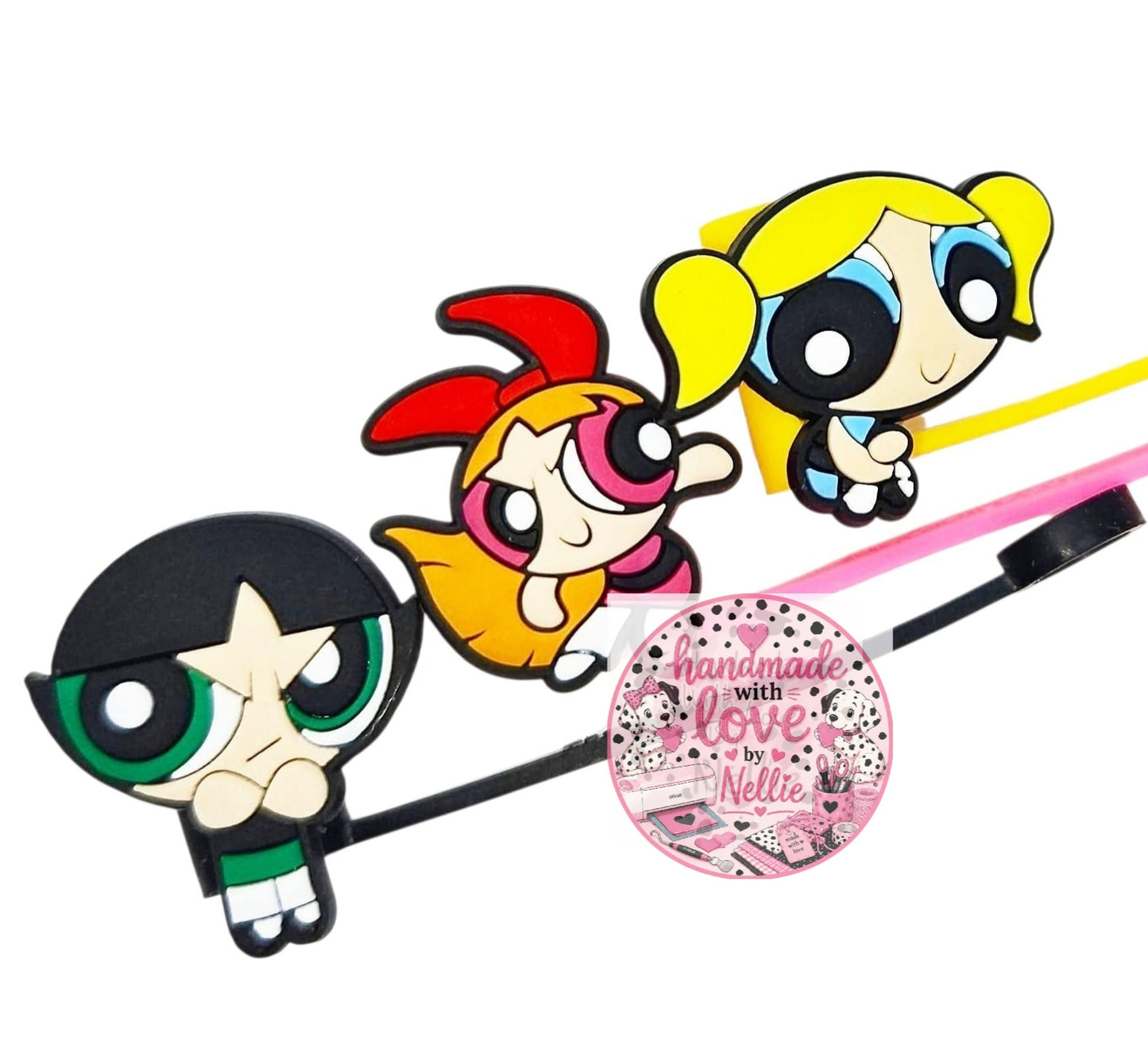 The Powerpuff Girls Straw Toppers