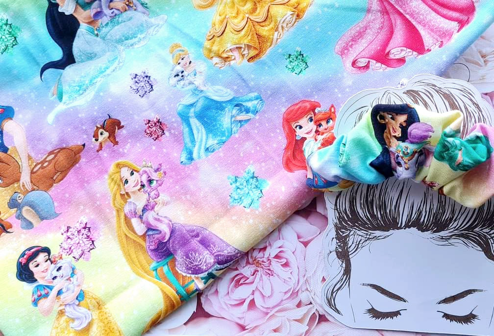 Princesses (Animal Design) Handmade Scrunchie
