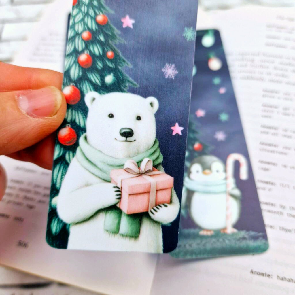 Night Sky Christmas Bookmarks