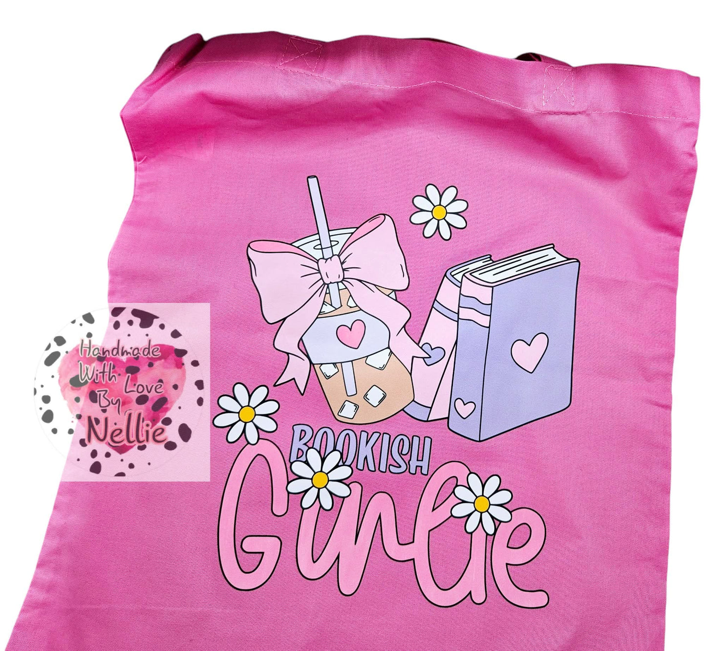 Bookish Girlie Tote Bag