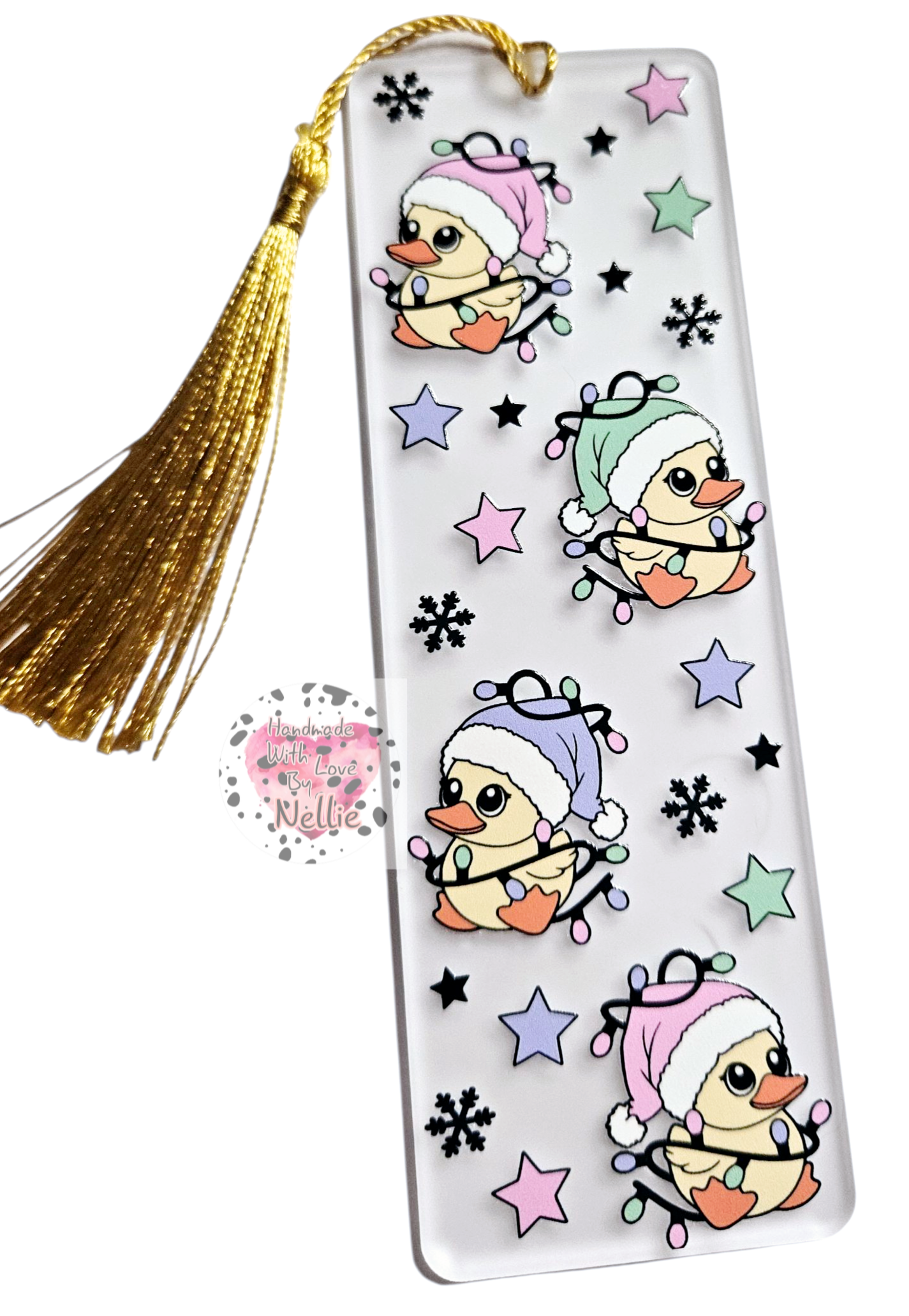 Festive Ducks Bookmark