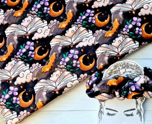 Fourth Wing Dragons Handmade Scrunchie