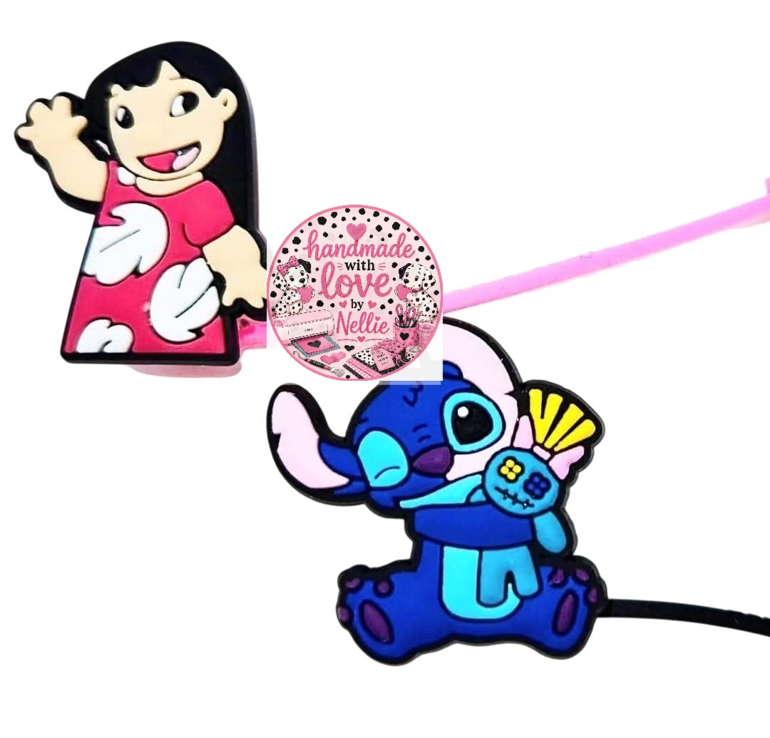Lilo/Stitch Straw Toppers