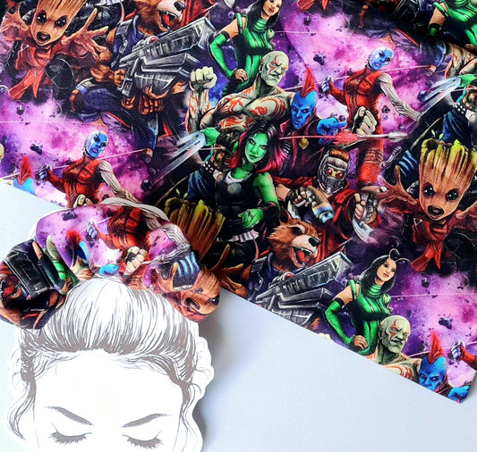 Guardians of the Galaxy Handmade Scrunchie