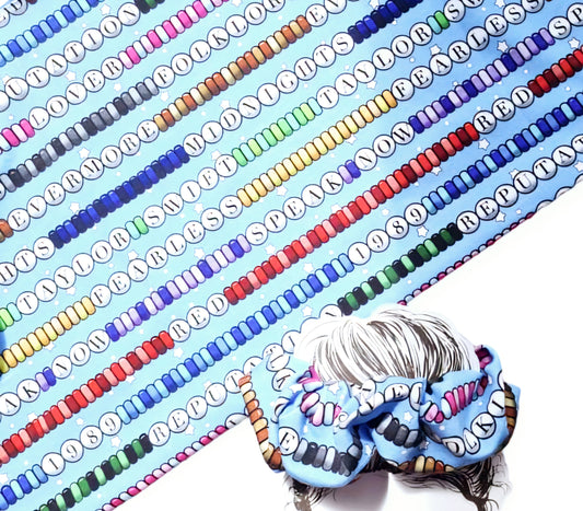 Taylor Swift (Friendship Bracelet Design) Handmade Scrunchie