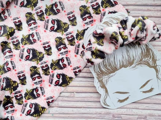 True Crime Obsessed Handmade Scrunchie