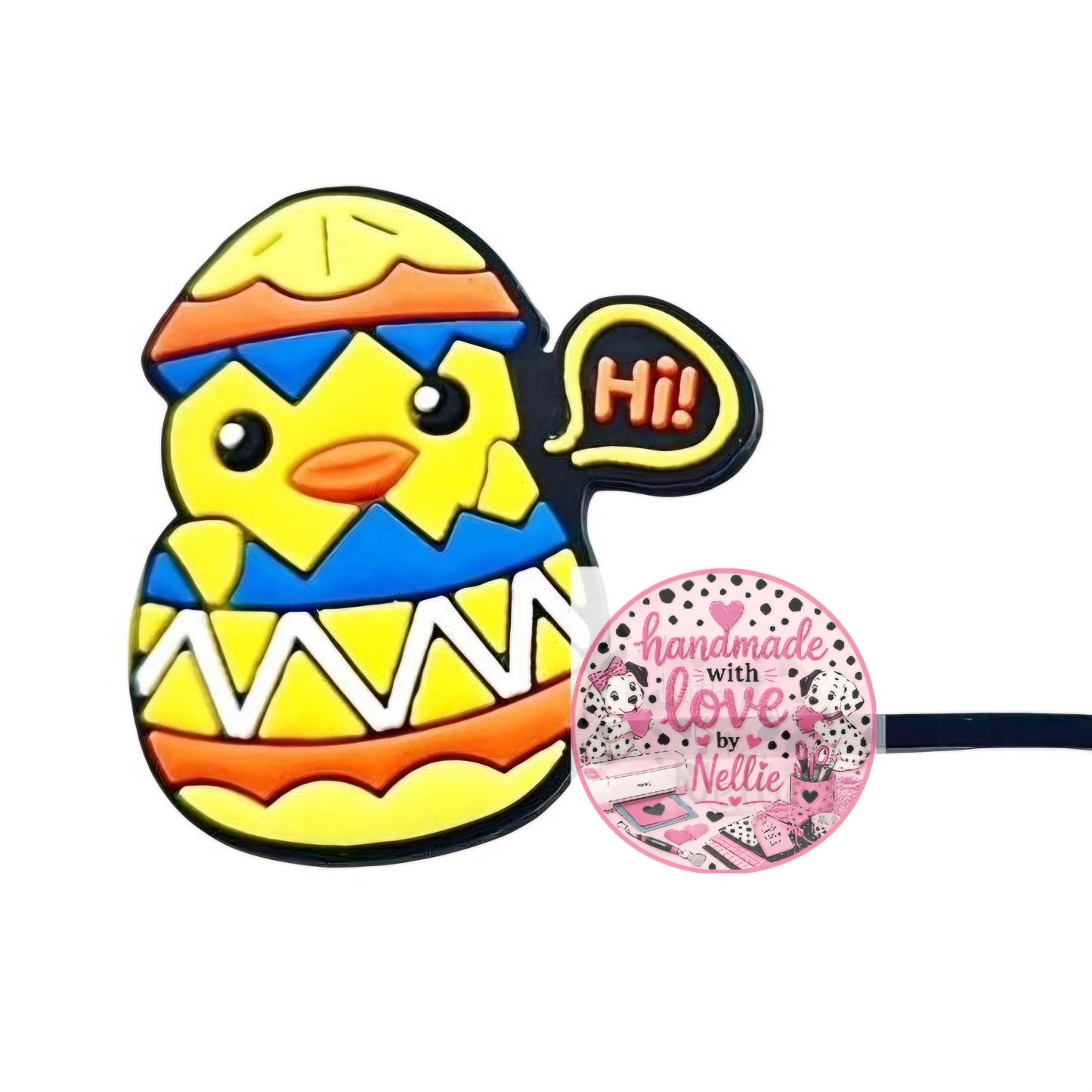 Easter Straw Toppers