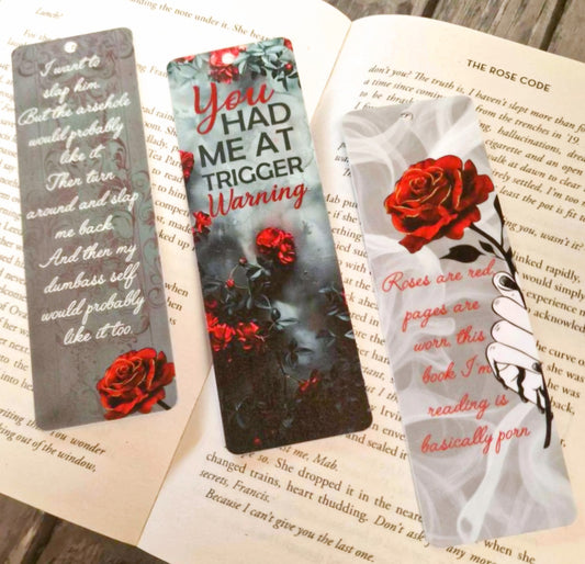 Dark Romance Bookmarks