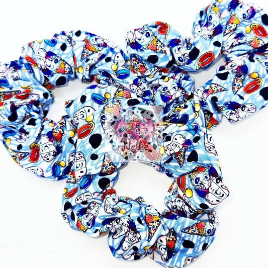 Dalmatian Ice Cream Handmade Scrunchie