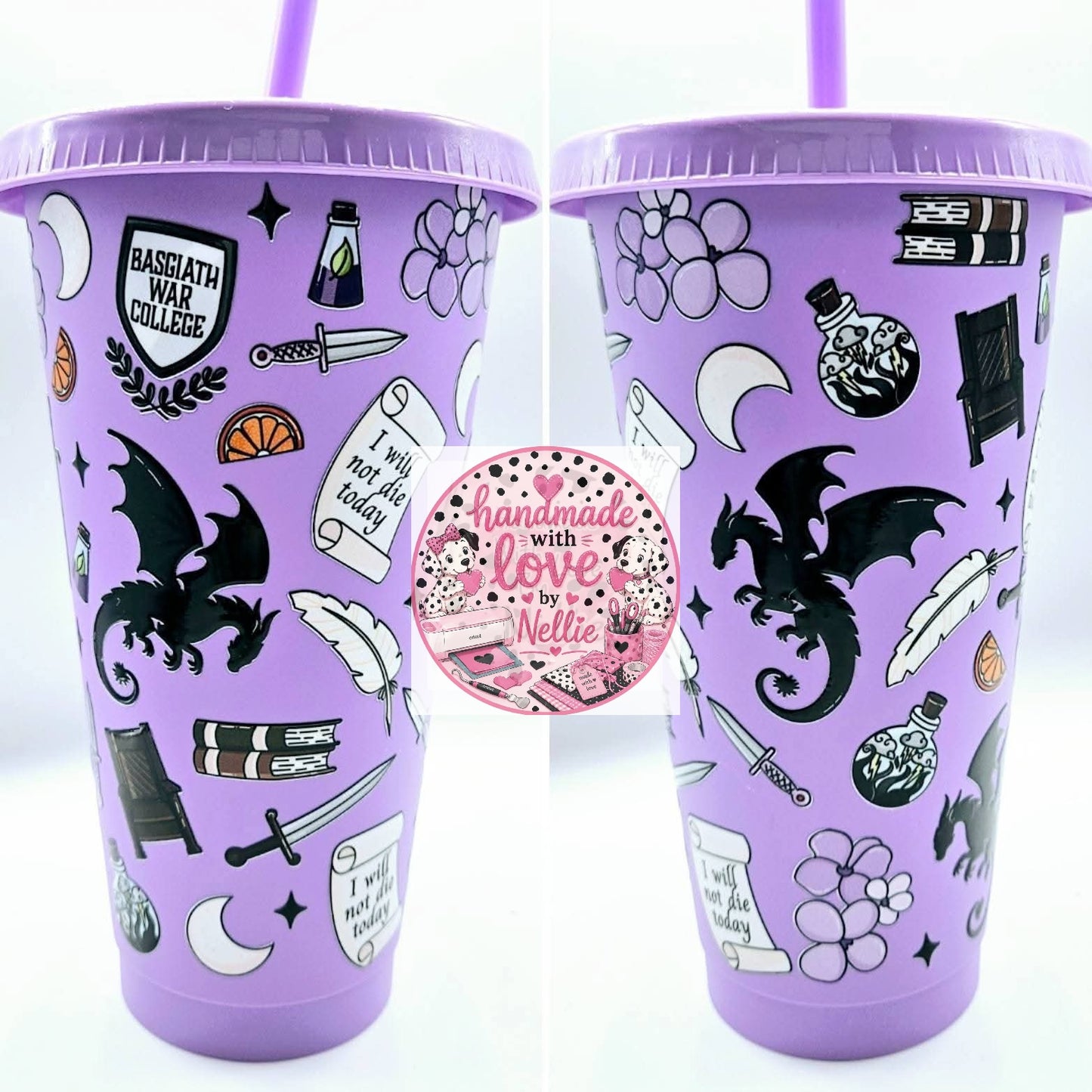 Fourth Wing 24oz Cold Cup