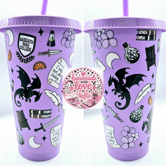 Fourth Wing 24oz Cold Cup