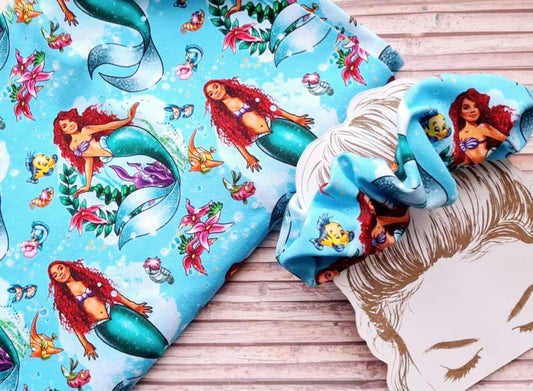 The Little Mermaid (Live Action) Handmade Scrunchie
