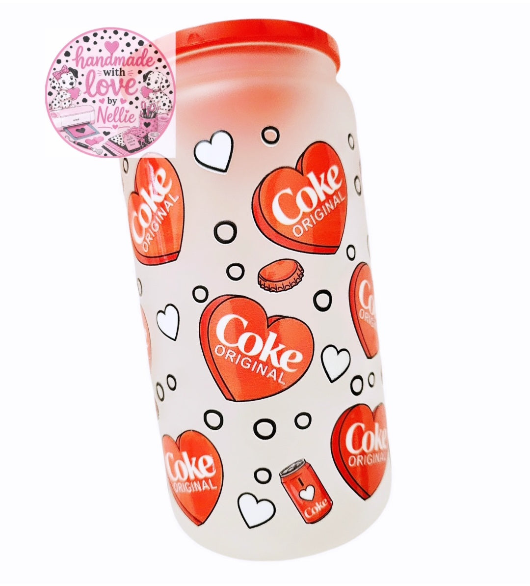 Coke Lover Glass Can