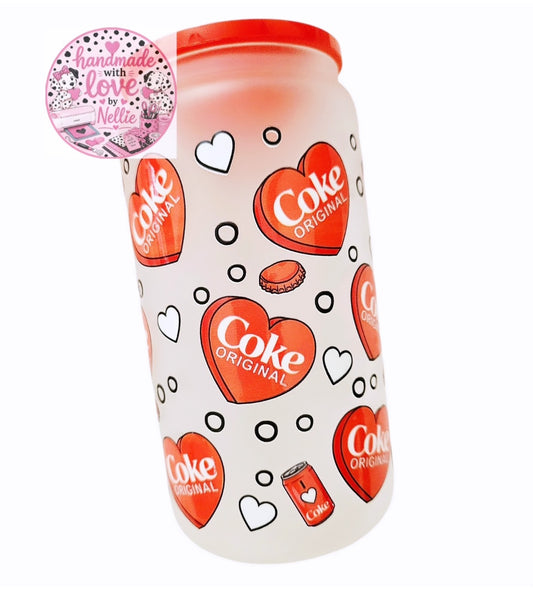 Coke Lover Glass Can