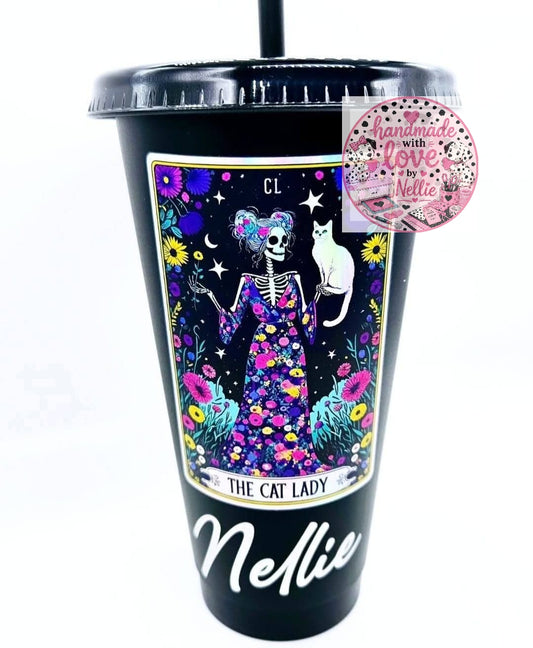 The Cat Lady Tumbler/Cold Cup