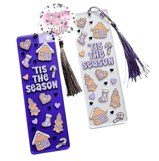 'Tis The Season Gingerbread Bookmark