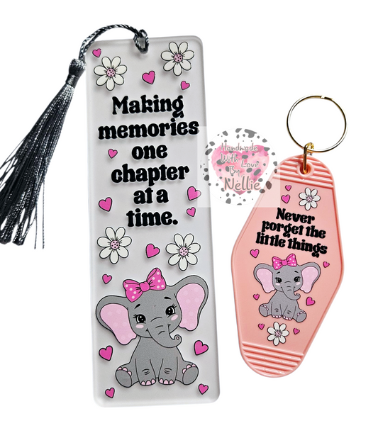 Nellie the Elephant Bookmark/Keyring