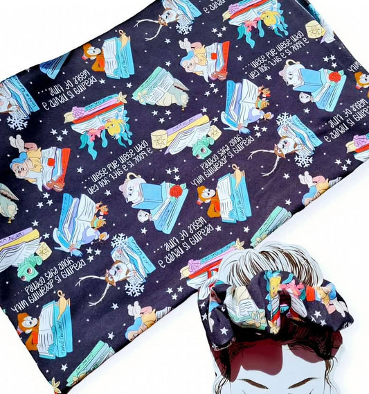 Disney Books Handmade Scrunchie