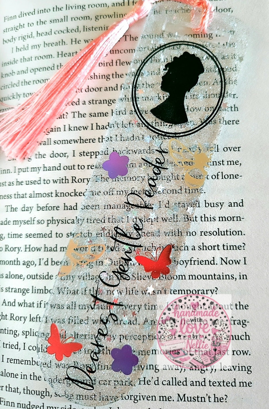 Dearest Gentle Reader Acrylic Bookmark