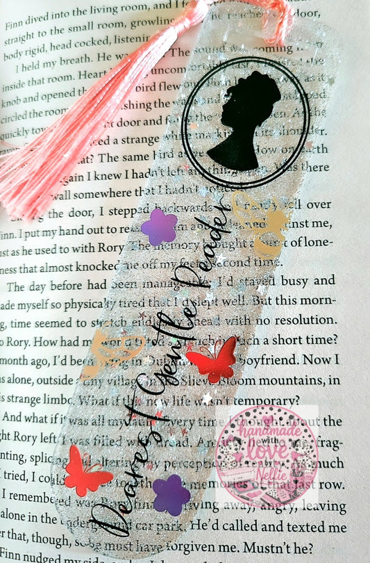 Dearest Gentle Reader Acrylic Bookmark