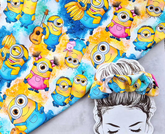 Minions Handmade Scrunchie