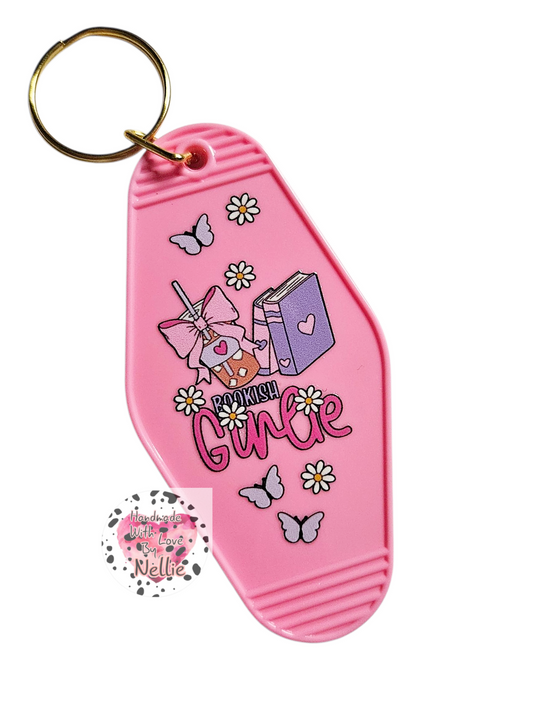 Bookish Girlie Keyring