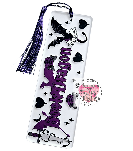 Book Dragon Bookmark
