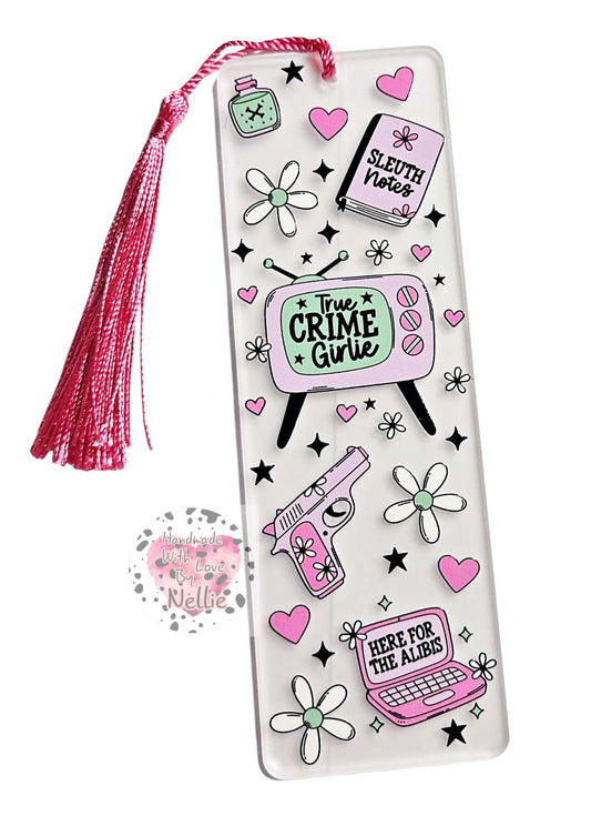 True Crime Girlie Bookmark