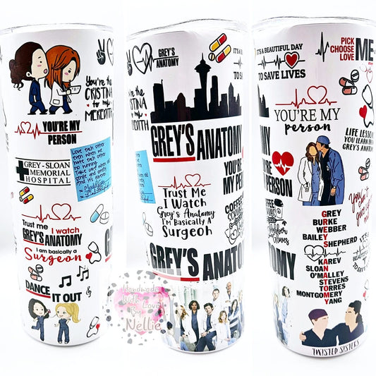 Grey's Anatomy Stainless Steel Tumbler