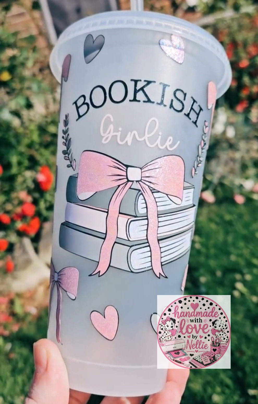 Bookish Girlie 24oz Cold Cup