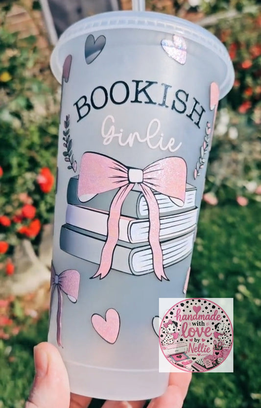 Bookish Girlie 24oz Cold Cup