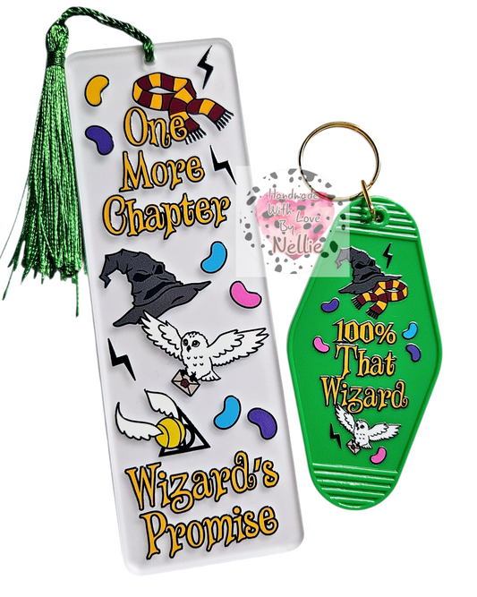 Wizard Potter Bookmark/Keyring