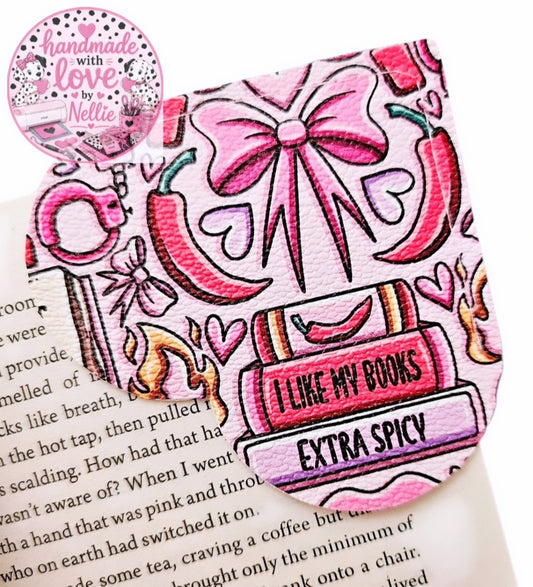 Spicy Pink Bookish Book Hug