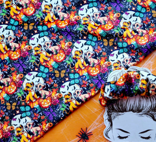 Halloween Lion King Handmade Scrunchie